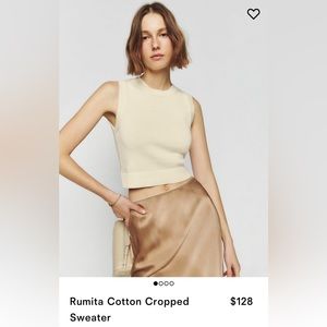 Rumita Cotton Cropped Sweater, only worn once